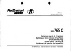 Thumbnail Fiat 765C Service Parts Catalog Tractor Manual PDF