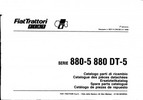 Thumbnail Fiat 880-5 880 DT-5 Service Parts Catalog Tractor Manual PDF