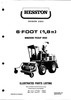 Thumbnail Hesston 6 Foot Windrow Pickup Head Service Parts Catalog PDF
