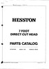 Thumbnail Hesston 7 Foot Direct Cut Head Service Parts Catalog PDF