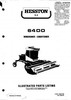 Thumbnail Hesston 6400 Windrower-Conditioner Service Parts Catalog PDF Thumbnail Hesston 6400 Windrower-Conditioner Service Parts Catalog PDF