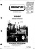 Thumbnail Hesston 7580 Forage Harvester Service Parts Catalog PDF