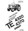 Thumbnail Iseki TE4320 TE4370 Parts Manual Catalog