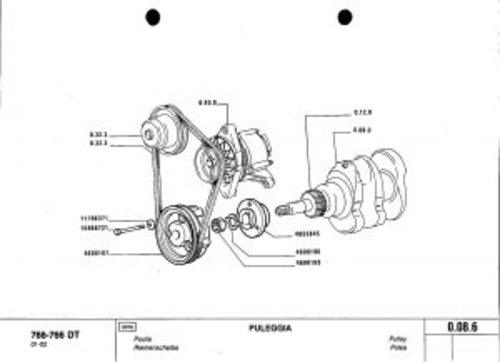 Product picture Fiat 766-766DT Service Parts Catalog Tractor Manual PDF