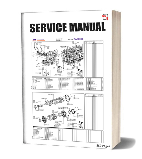 Product picture Clark 28000 Powershift Transmission Service Manual for R-HR 