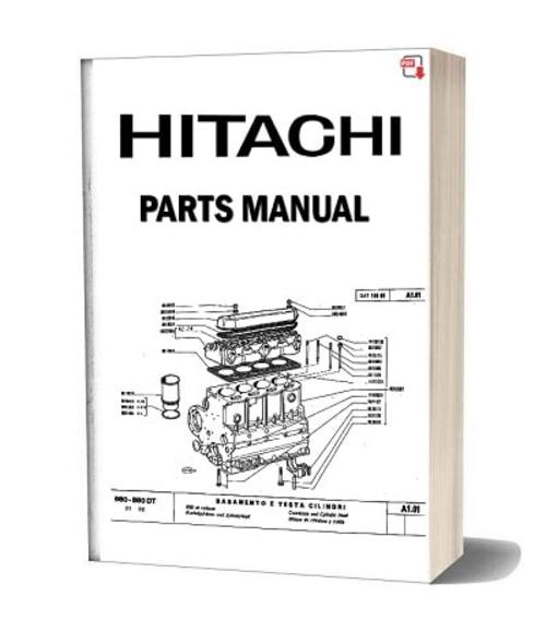 Product picture Hitachi EX200-2 Parts Manual for Excavator