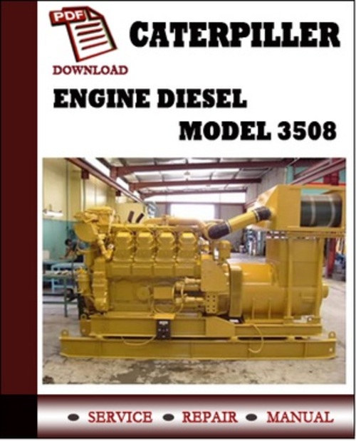 Product picture Caterpillar 3508 Technical Manual and Maintenance Engine